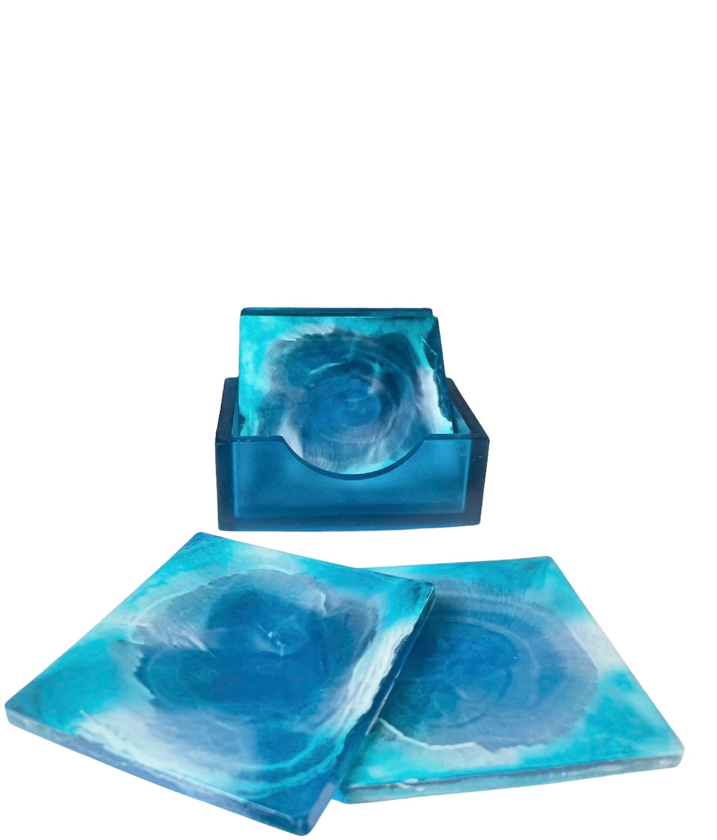 BLUE RIVER RESIN COASTERS