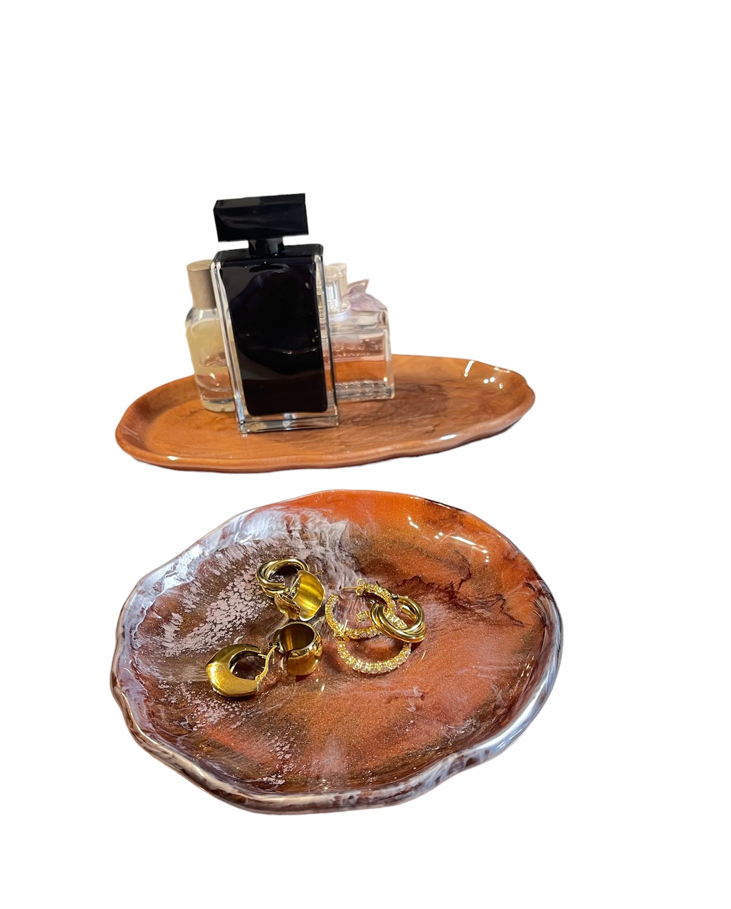 Modern Resin Tray Set